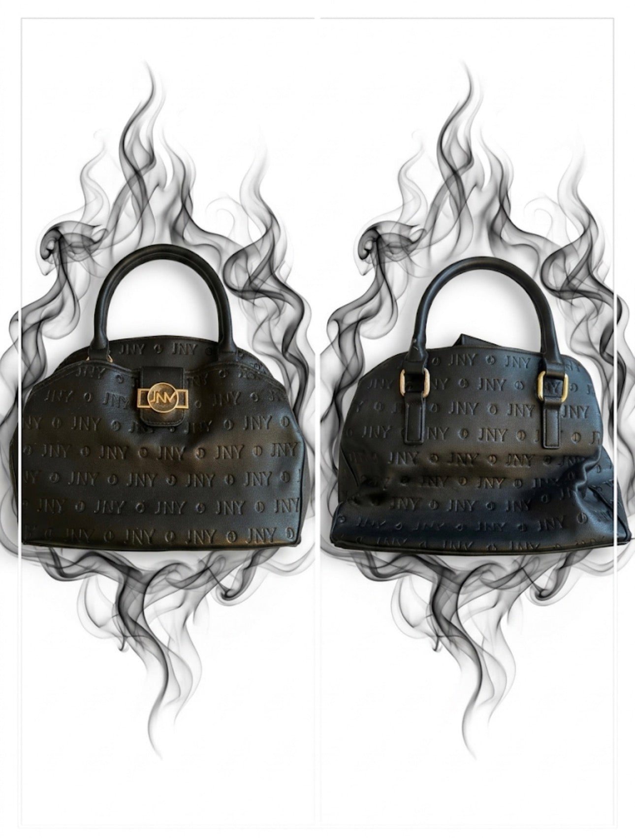 Black JNY leather Bag